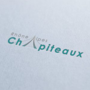 Création logo Rhône Alpes Chapiteaux